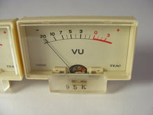 Load image into Gallery viewer, TEAC VU METER FROM X-7 CHECK FIT TO X-10 10R X-1000R REEL TO REEL GUARANTEED