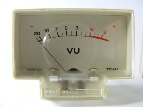 ONE VU METER X-7 X-7R TEAC X-10R ? GUARANTEED LAMPSWORK