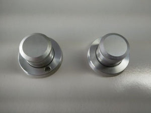 2 GUIDE ROLLERS AND CAPS ASSEMBLIES FOR TEAC X-7R MKII INCLUDING BASES